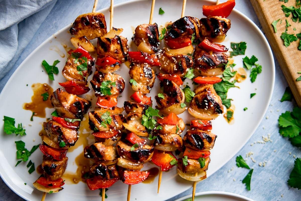 Chicken Skewers.